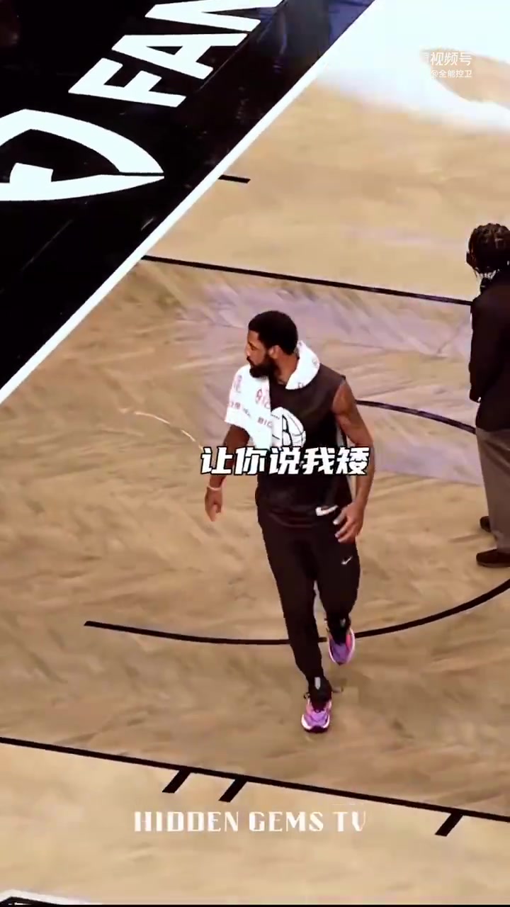 你不对劲！原来欧文一心想着要隔扣杜兰特，并将其撂倒在地????