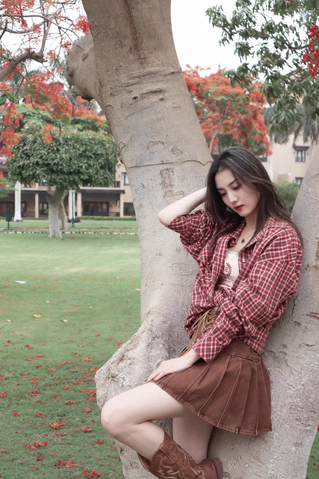 娇妻晒美照并@赵继伟：摄影技术有所提高????