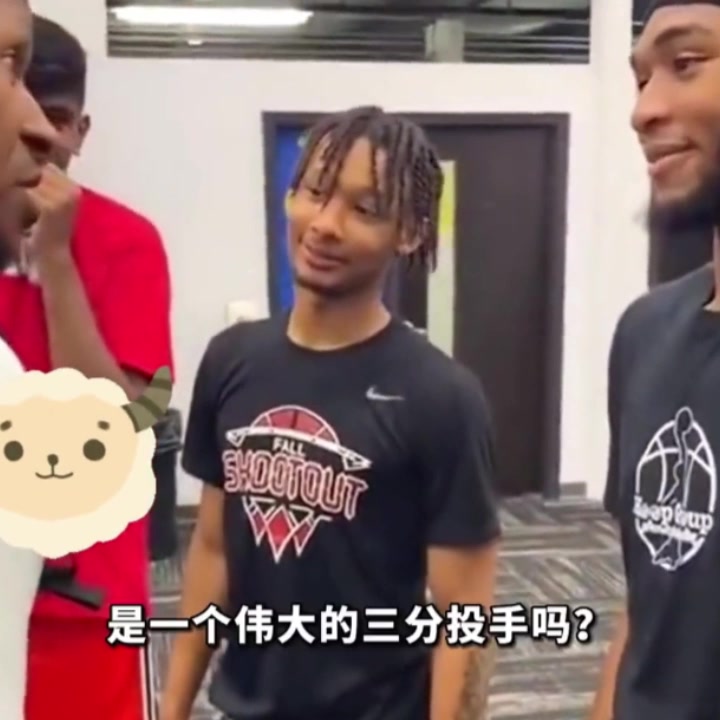 球迷说詹姆斯是goat时！雷阿伦的连续反问 让该球迷语塞