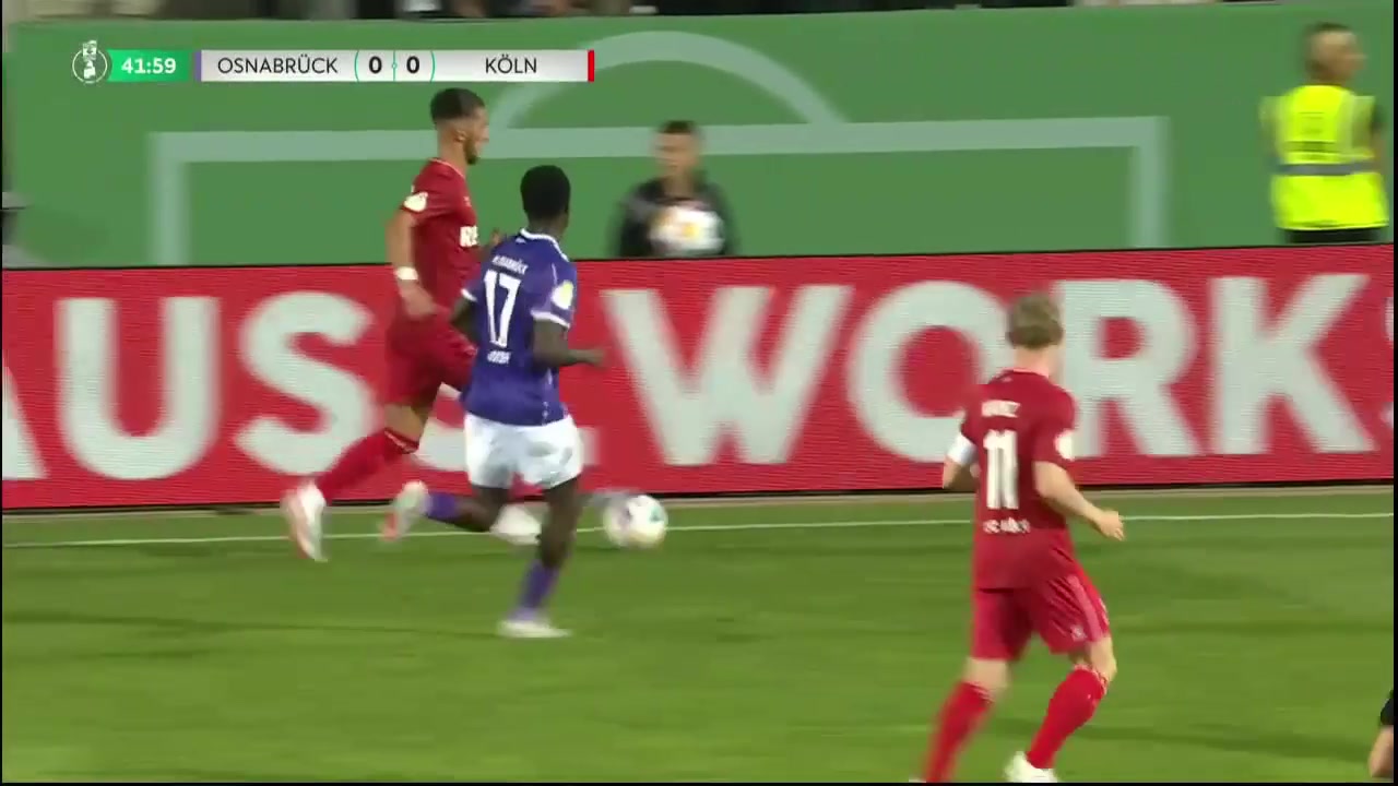 【集锦】德国杯-90分钟1-1加时连进2球 科隆总分3-1奥斯纳布吕克