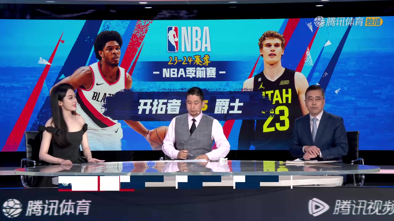 新面孔！????NBA女主播婧雯首次亮相直播间，人美声又甜！