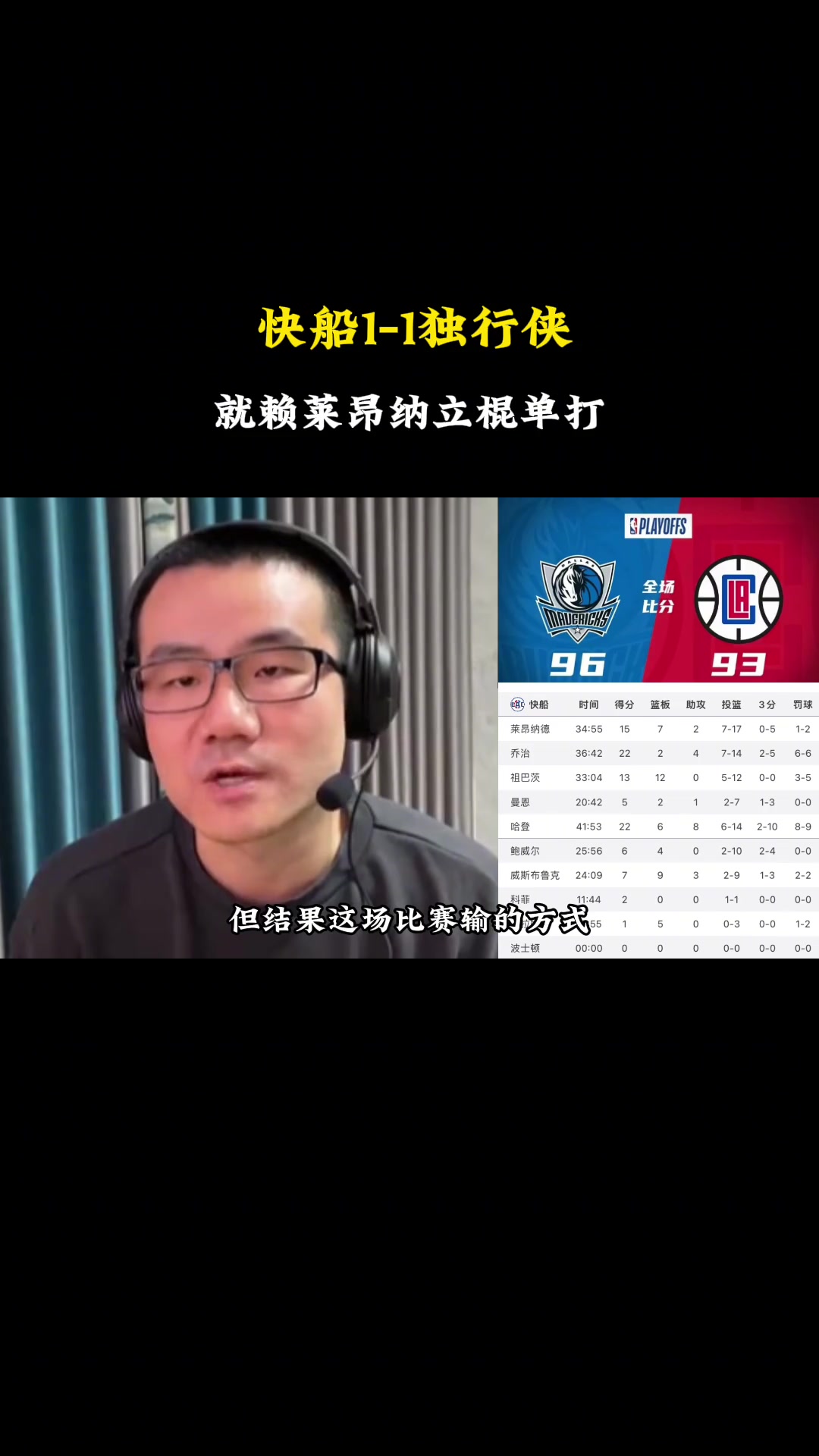 徐静雨：小卡伤愈归队过于抢戏 哈登持球机会过少