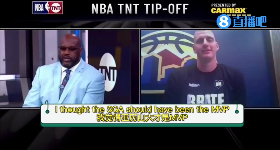 啊？奥胖当约基奇面说：SGA更应该拿MVP????约基奇幽默回应：很多球星都配得上！
