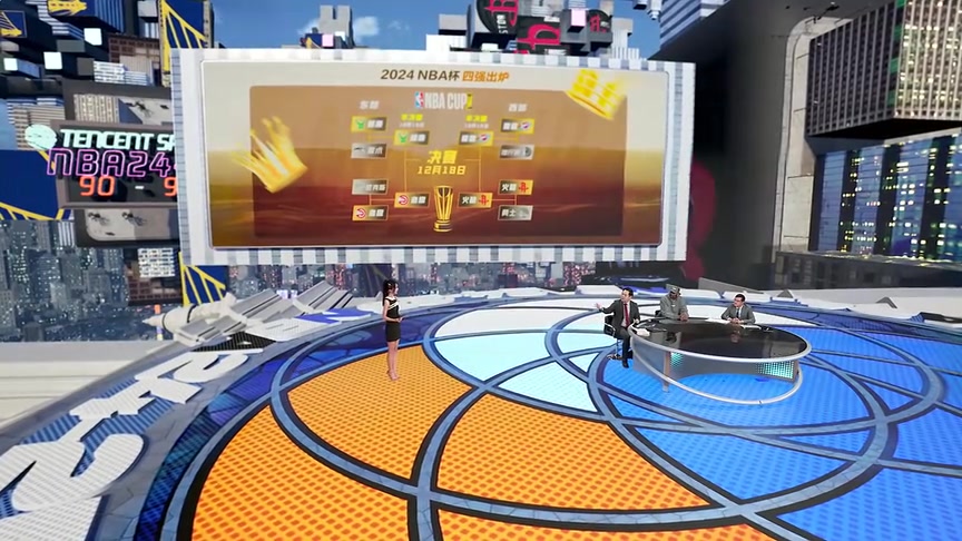 现场预测NBA杯冠军！麦迪更看好雷霆青年军赌城捧杯????