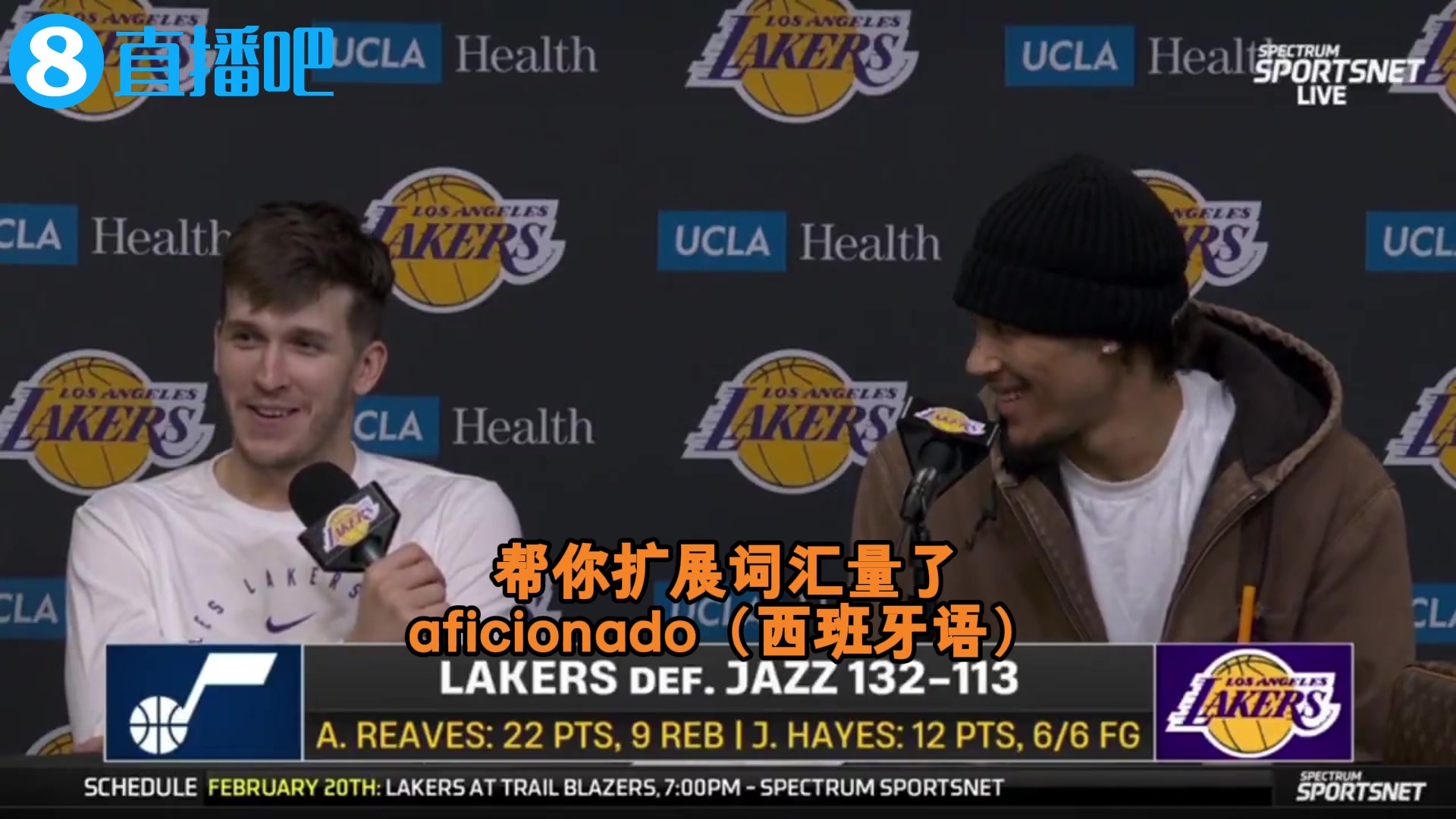 被记者突然说出的西班牙语整懵了????里夫斯：我是卢卡的超级粉丝