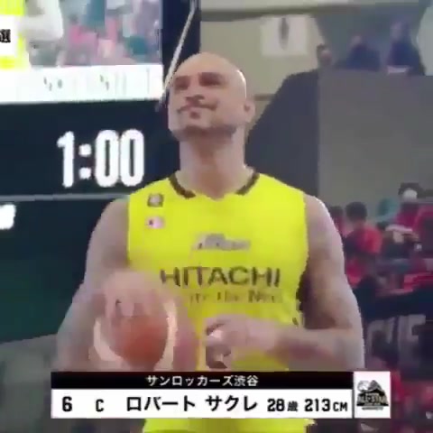 湖人“名宿”萨克雷，当年在日本扣篮大赛这一扣，是啥水平？????