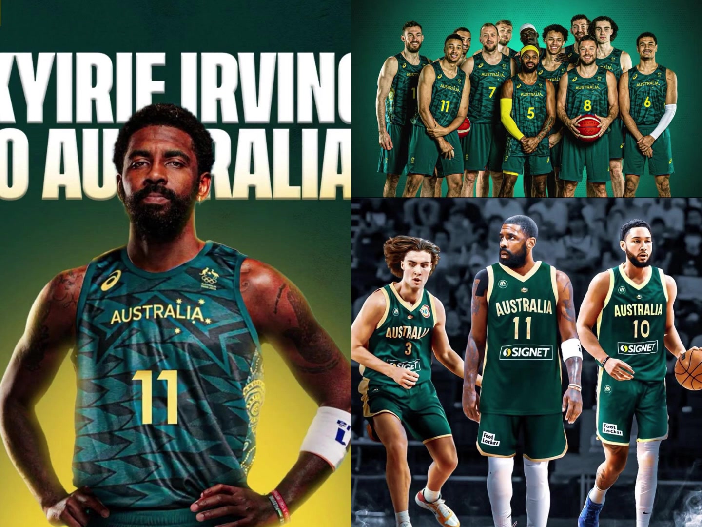 欧文+西蒙斯+基迪！这支澳大利亚国家队在FIBA什么水平????