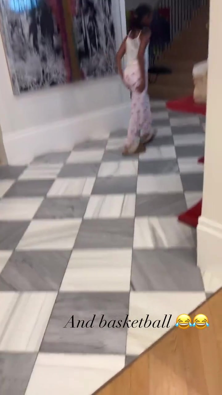 老詹家的篮球天赋????