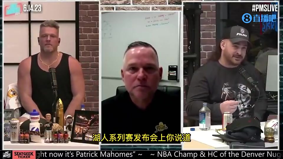 马龙曾调侃：横扫湖人结果还没湖人热度高，我在考虑退役了?