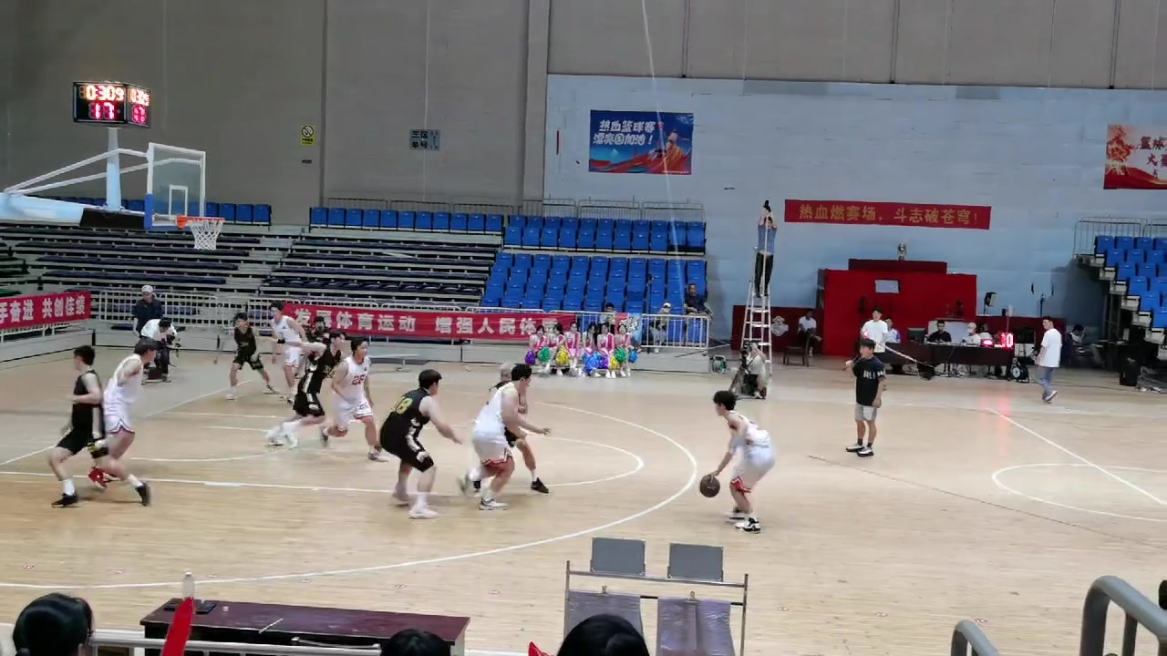 看NBA也就图一乐，学技术还得是篮球火???