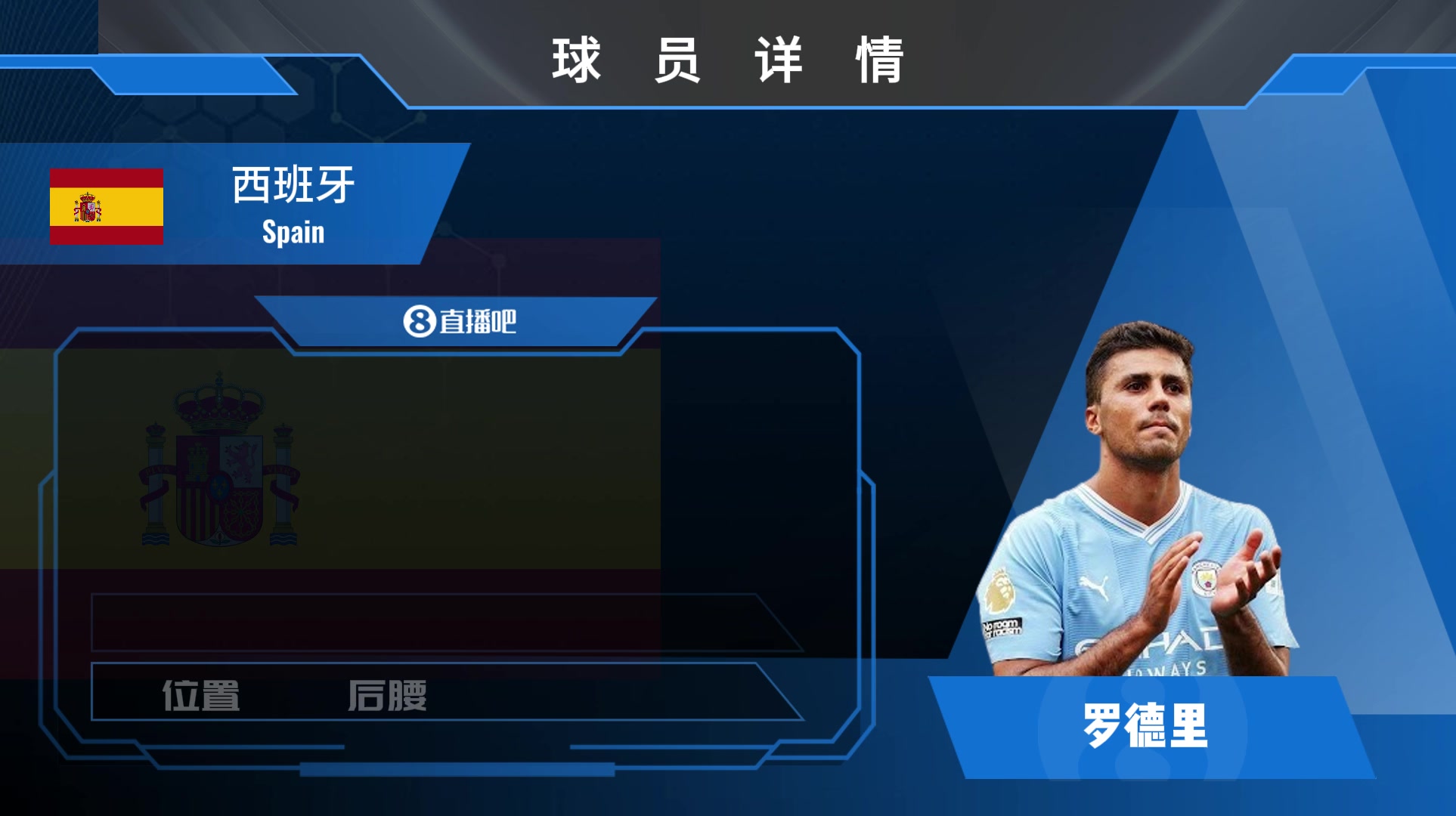 罗德里球员集锦：战术理解能力顶级 关键远射犹如家常便饭