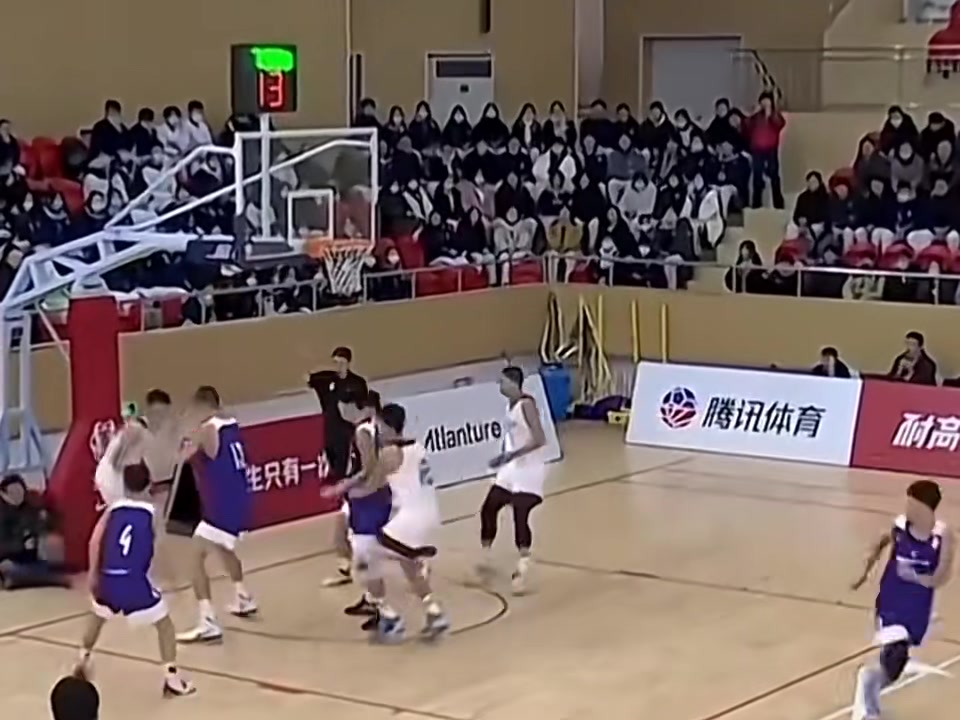 天赋尽显！杨瀚森高中是这样打球的！！
