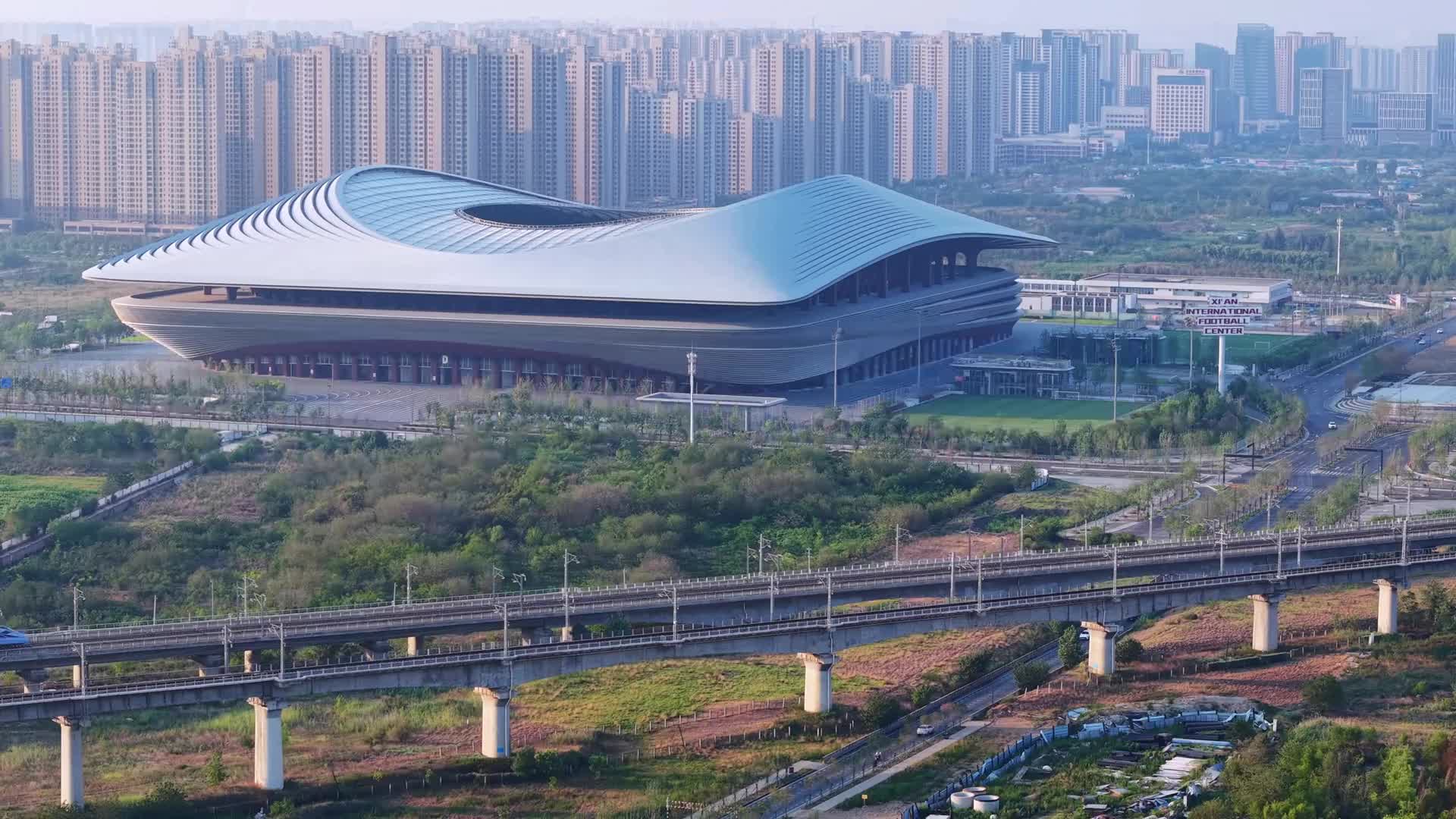 专业球场+1！投资30亿元的西安国际足球中心即将投入使用