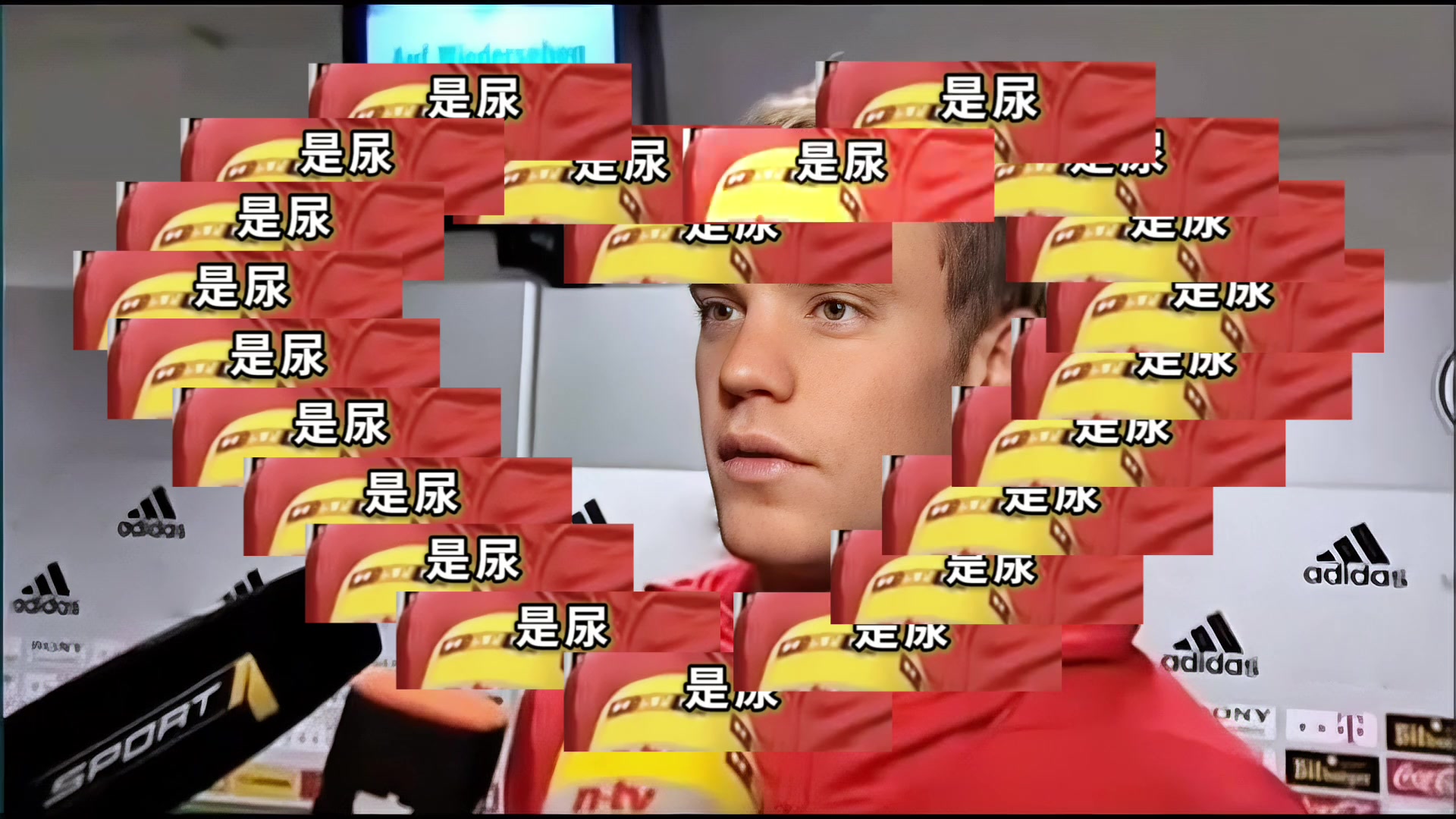 诺伊尔：我刚做了兴奋剂检测，记者：出来的是什么？是尿！