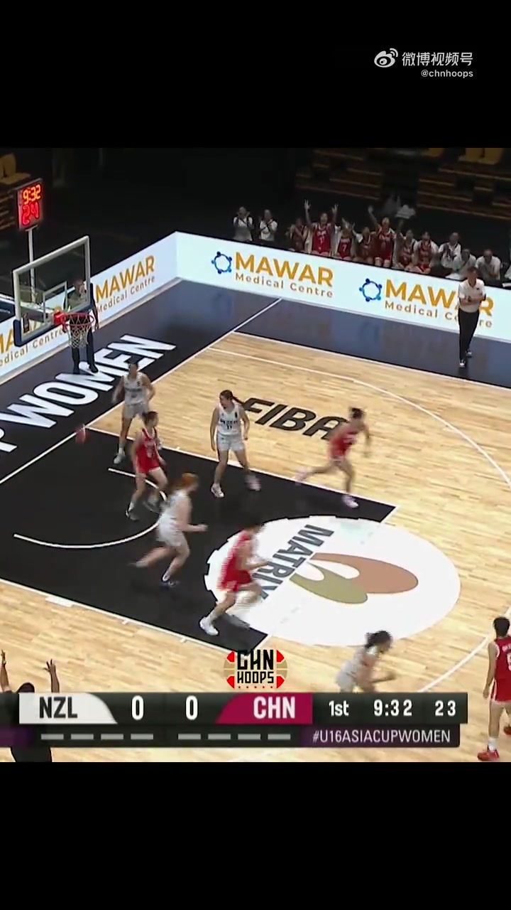 这个年龄级别很恐怖了！U16女篮亚洲杯李沅珊单场爆砍38分！