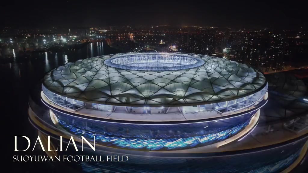 大连足球的骄傲！这里有中国首座三面环海的世界级足球场