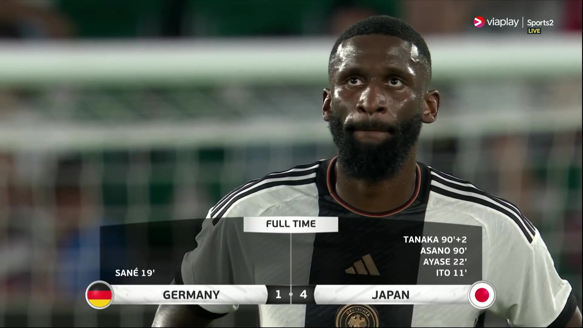 德国主场1-4惨败日本！赛后全场球迷发出巨大嘘声！