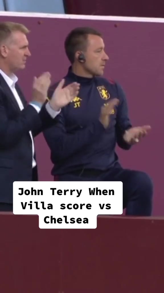 不念旧情，特里在维拉攻破切尔西球门后的反应