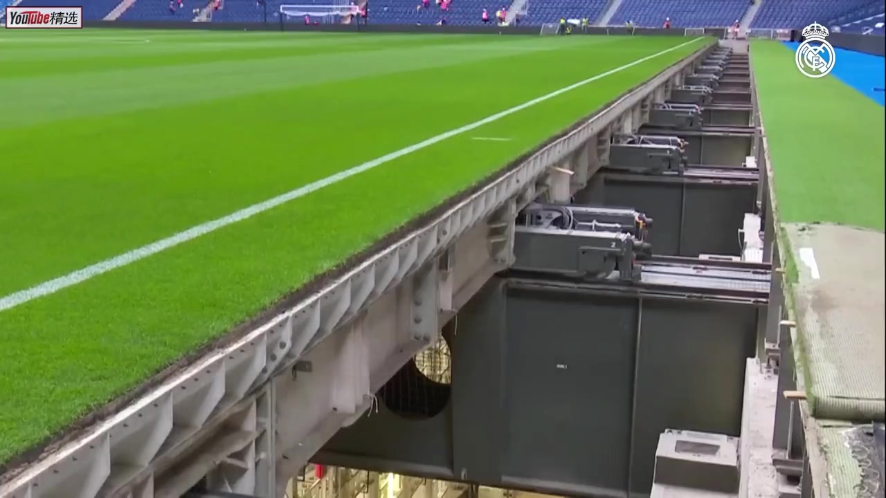 皇马新球场，“全自动伸缩”，实用性艺术性拉满